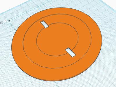 Smoke alarm ceiling cover