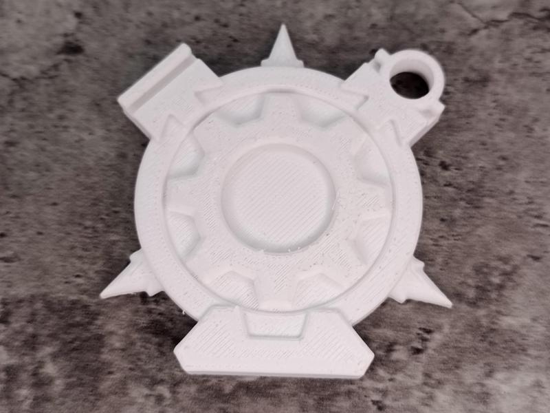 Fortnite The Machinist’s Medallion keychain