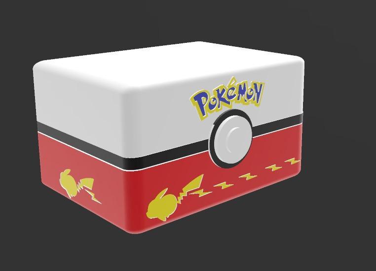 Box Card Pokemon Pikachu