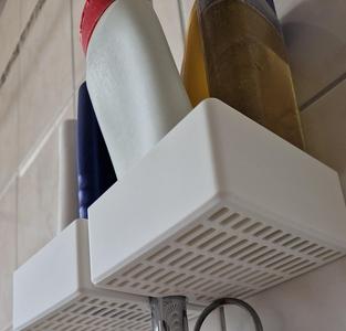 Shower Basket 100 and 200 mm for 22 mm rods