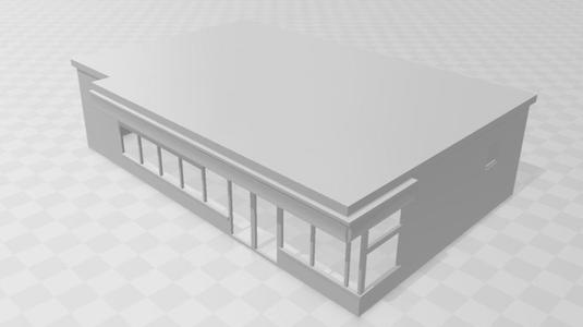 Japanese Style 7 Eleven Store Scale