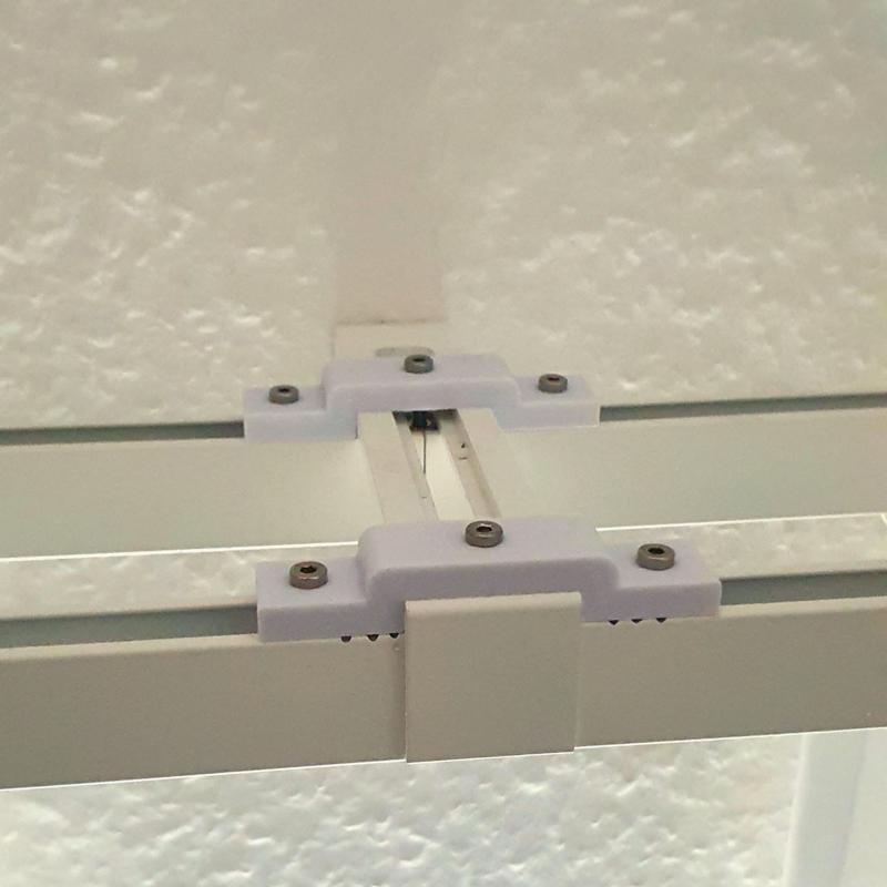 Verbindung für IKEA Gardienenschiene VIDGA