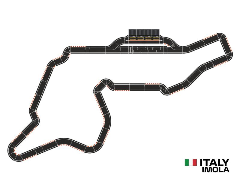 Racing Circuits - building kit - Italy Imola Grand Prix