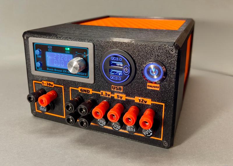 Upcycled ATX Lab Bench Power Supply