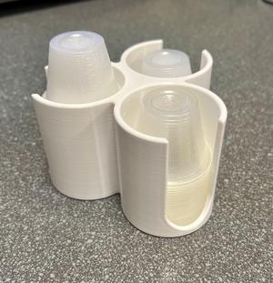 Graduated Medicine Cup Holder