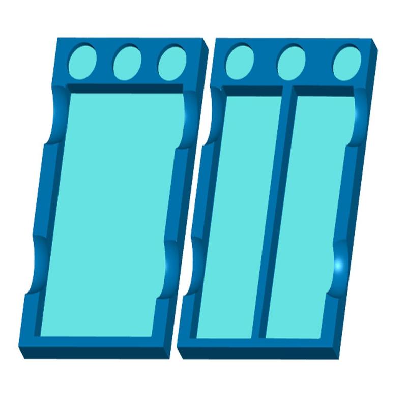 2 New Post It Flag Holders for Module Office Desk Organizer