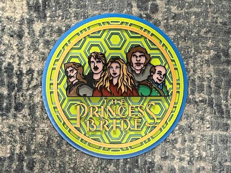 The Princess Bride Dimensional Mosaic