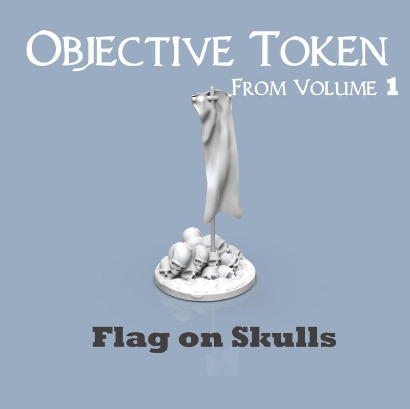 Objective Token : Flag on Skulls