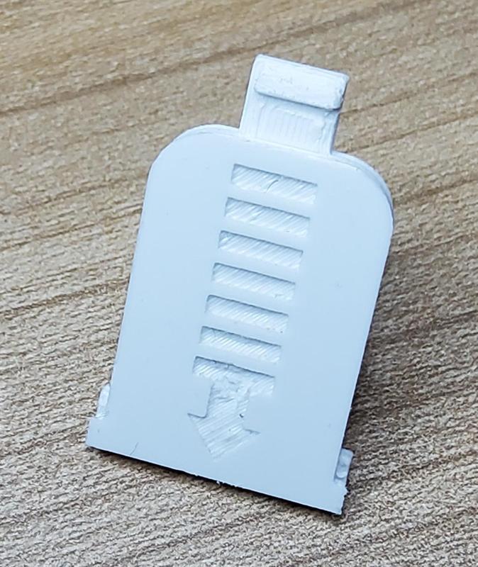 Nintendo Game&Watch Micro vs System Battery Cover