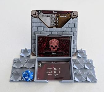 Gloomhaven Monster Stats and Damage Holder