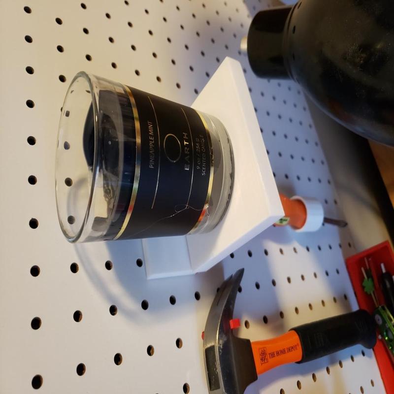 Pegboard Secret Shelf