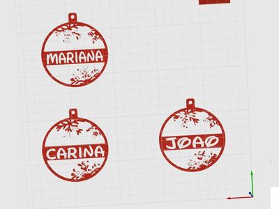 Christmas Ball with Name