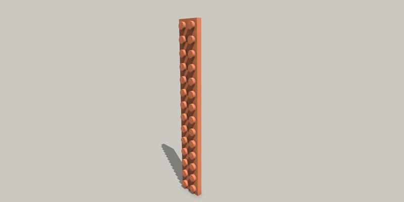 LEGO - Compatible Plate 2x14