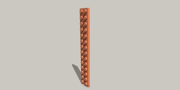 LEGO - Compatible Plate 2x14