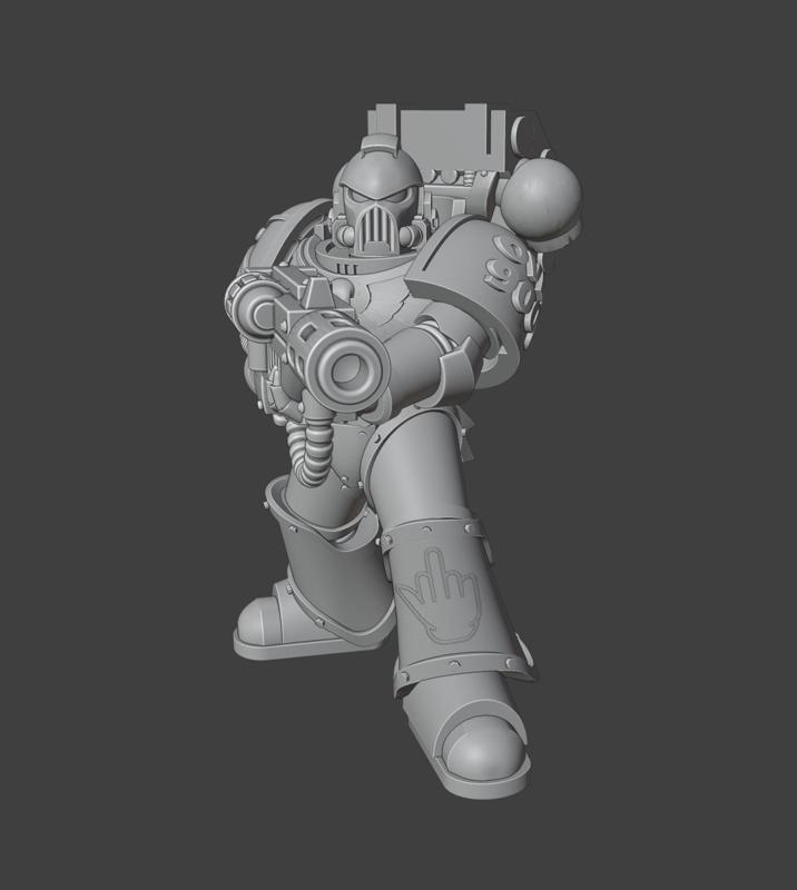 Angry Marine Devastator