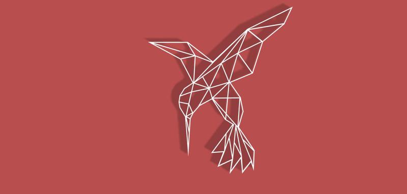 Geometric Humming Bird
