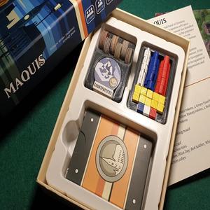 Maquis Board Game Inlay