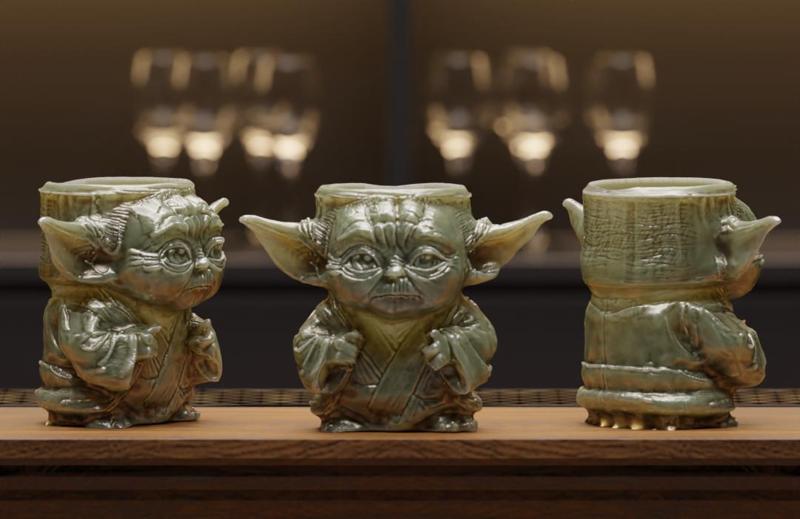 Yoda Shot Glass
