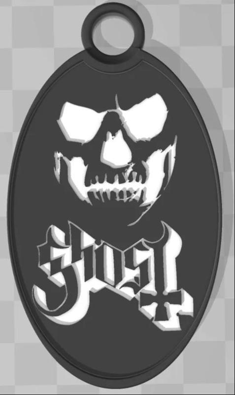 Ghost B.C. Key Ring / Ghost B.C. Keychain