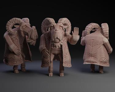 LongHorn the Vernerable old Ram