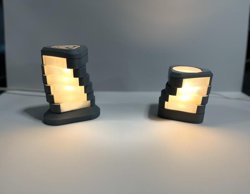 Lumin. A Playful, Stackable Lighting Unit