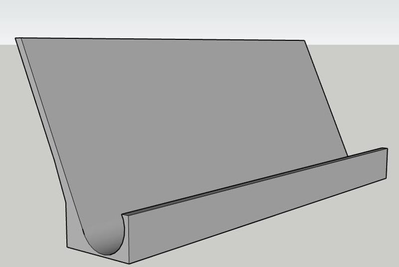 large ipad/tablet/display viewing holder