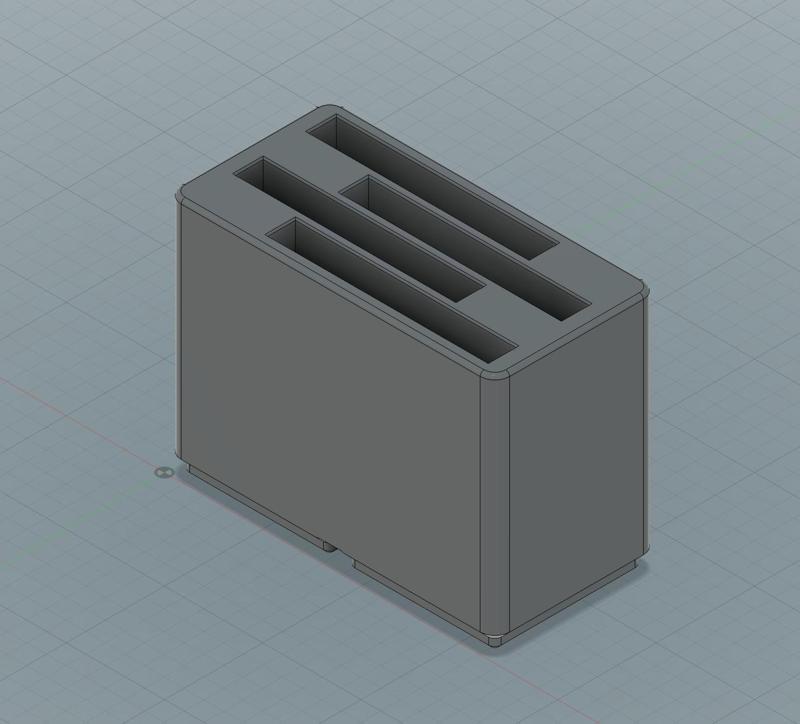 Gridfinity 2x1 Pica Dry Marker Refill Holder