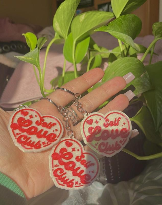 Self Love Club Keychain