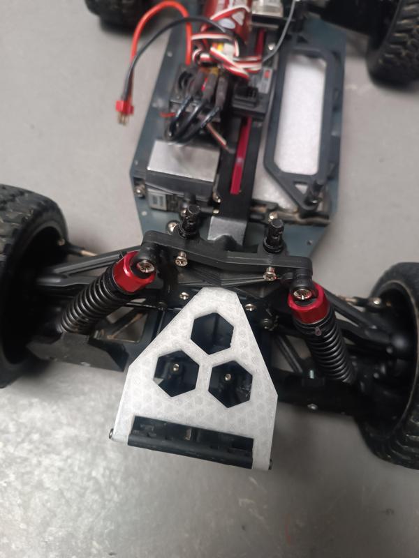 Reely dune fighter alternative body mounting kit