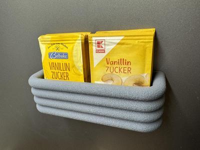 Fridge magnetic holder 140x35, KuMa 4-Layer Design