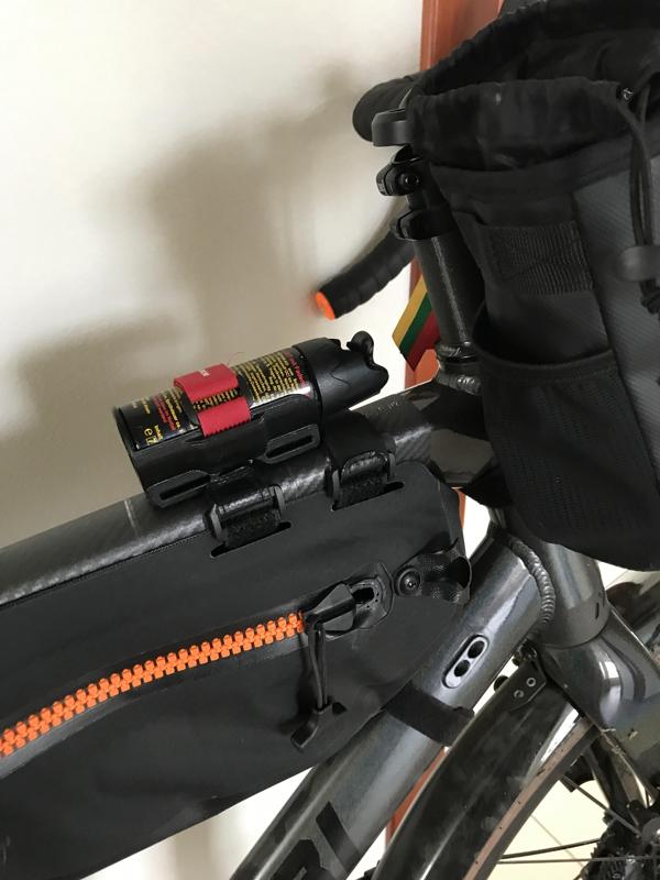 Bike Pepper Spray Holder