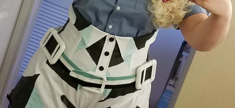 Kancolle Gambier Bay Cosplay Belt Rafts