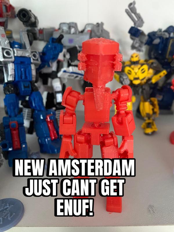 Bomb Rush Cyberfunk Red "Cyberhead" for all 13 figures