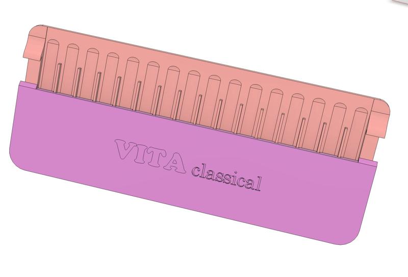 Universal case holder for VITA Classical Shade Guide