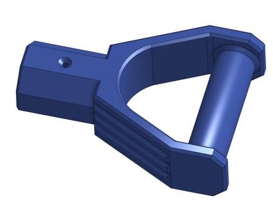 Shovel Handle Parametric (OnShape)