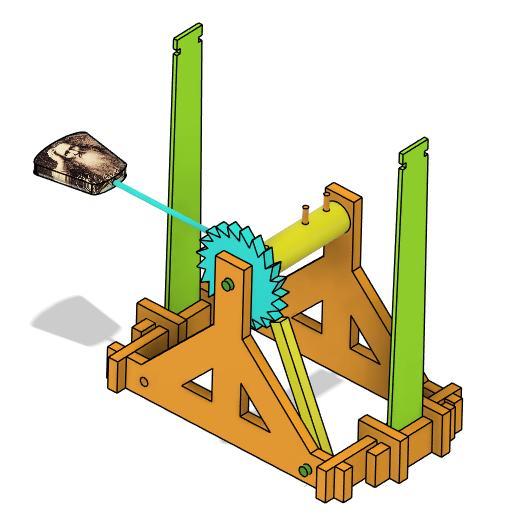 La catapulta di Leonardo
