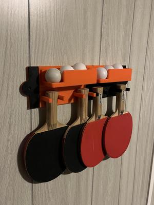 Modular Ping Pong Gear Holder
