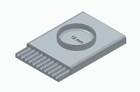 fishing boilie rolling board (8mm-12mm-16mm-20mm)