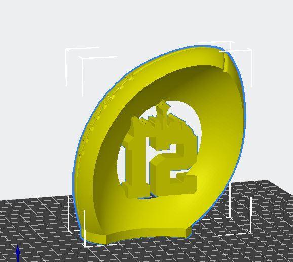 SeaHawks 12th Man Trophy