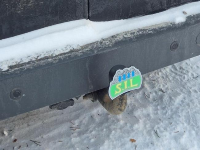Sil Storhamar Hockey hitch ball cover