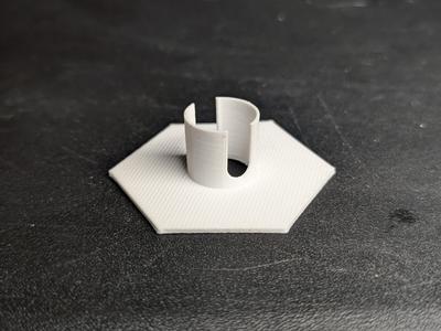 1/2" conduit standoffs for painting