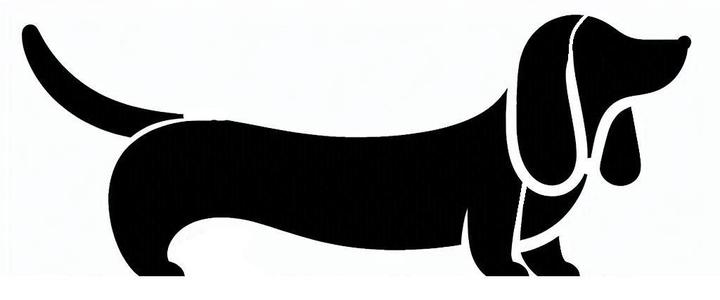 Stencil: Dachshund