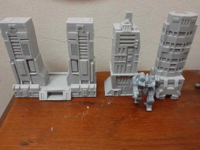 Battletech Commercial Buildings