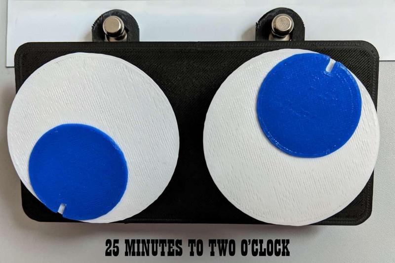 Googly Eye Clock
