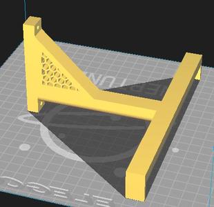 Double Filament Spool Wall Mount