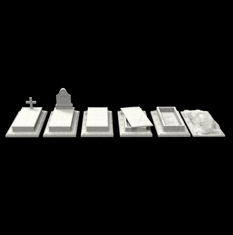 Cemetery Graves :: Decoration B204