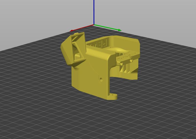 Micro Swiss NG Revo 5015 + ADXL345 mount