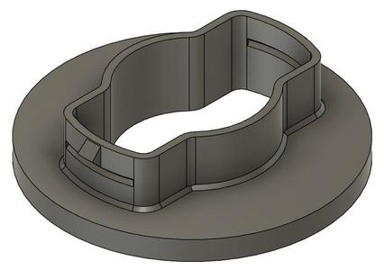 Dacia (Logan III, Sandero III, Jogger) rear backrest 1/3+2/3 seat bushing