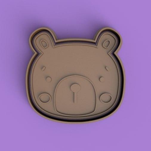 cutter + stamp bear / bear cutter + stamp