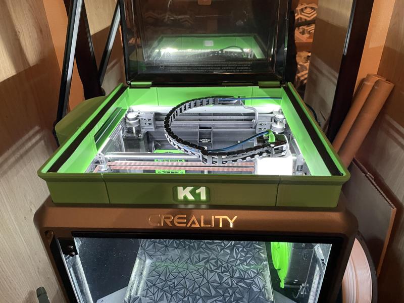 Creality K1 Enclosed Hinged Lid Raiser